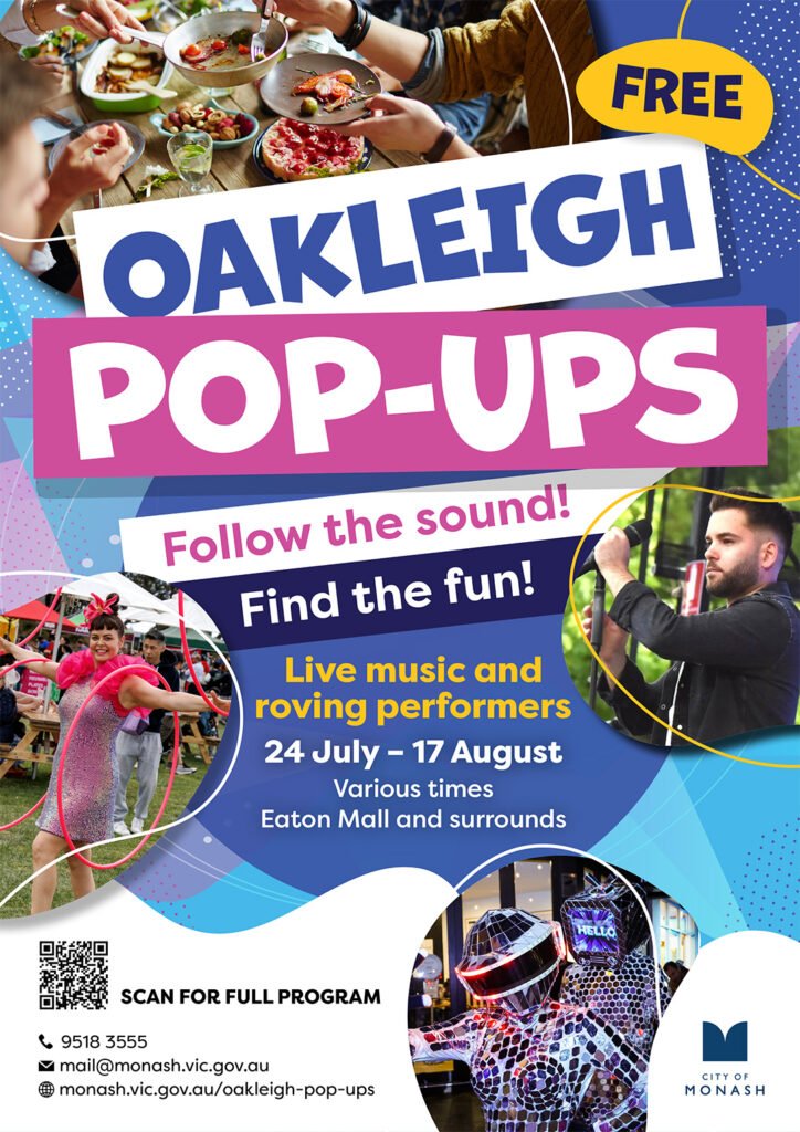Oakleigh Pop-ups 2025